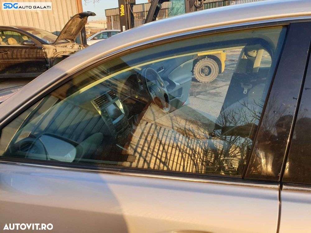 Perie Bandou Cromat pentru Geam Usa Portiera Stanga Fata Lexus XE20 IS IS220 2005 - 2013 [C0685] - 1