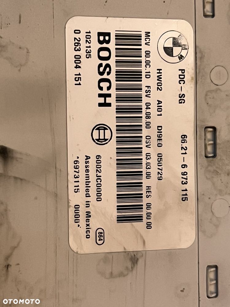 Sterownik pdc czujników parkowania Bmw e87 e90 e91 - 2
