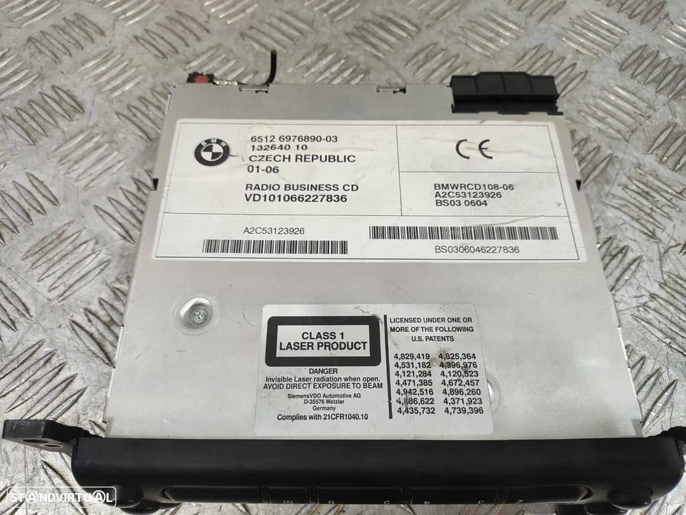 Auto Radio CD Original Mini R50 - 8