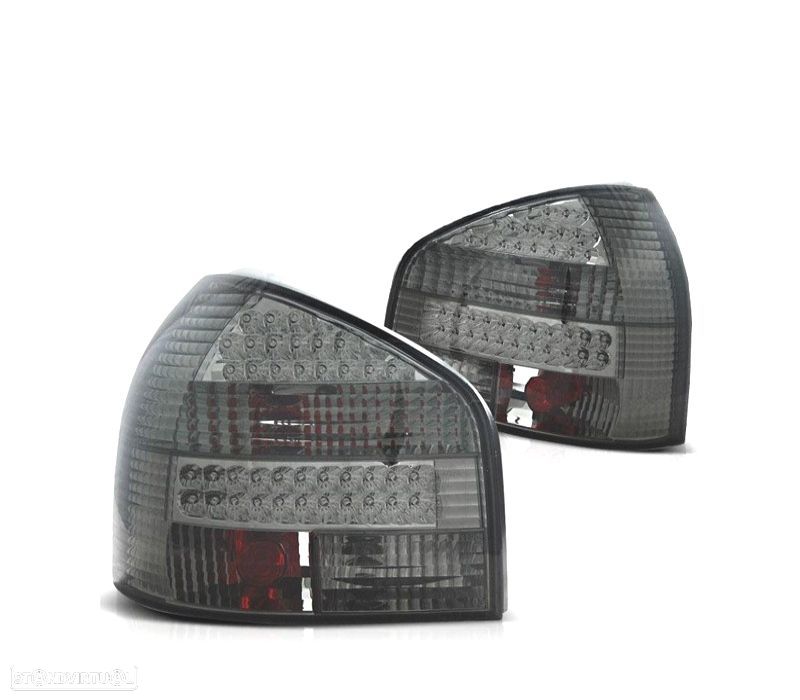 FAROLINS AUDI A3 8L 96-00 LED FUMADOS - 1