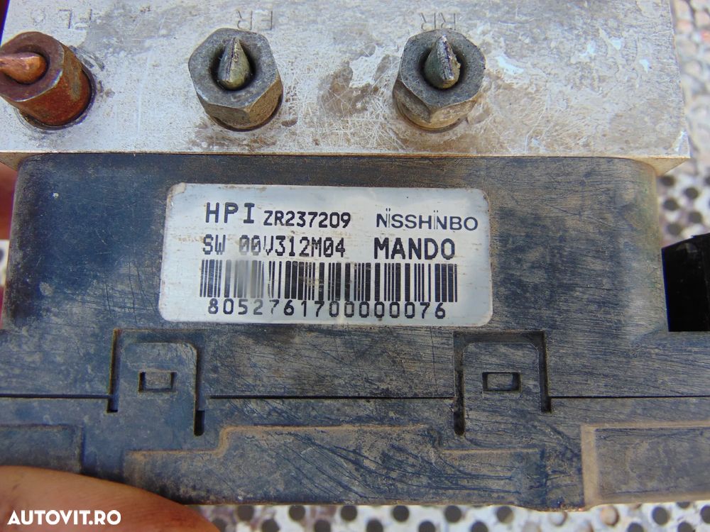 Pompa abs Hyundai Galloper modul abs ecu calculator cod 09800110 x2t32275m - 2