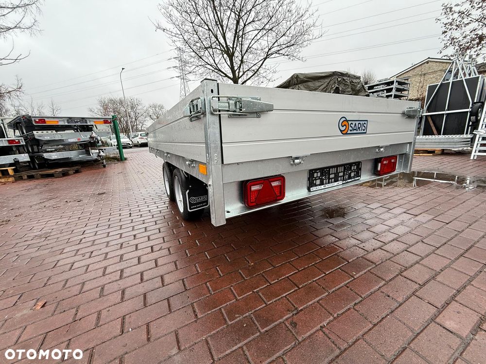Saris Przyczepa Kiprowana Saris Tipper K1 306 170 2700 2 306x170x30cm 2 osie DMC 2700kg WYPRZEDAŻ! - 13