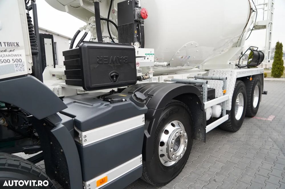 Volvo VOLVO FMX 460 / 8x4 / 9m3 BETONIERĂ / SCHWING STETTER / 9 M3 / I-SHIFT / JANTE DIN ALIAJ / EURO 6 - ANUL DE PRODUCȚIE: 2022 DATA ÎNMATRICULĂRII: 17.01.2022 VIN: YV2XTYOG1NB364494 KILOMETRAJ: 118.000 KM - EURO 6 AER CONDIȚIONAT CUTIE DE VITEZE ȘI SCHI - 11