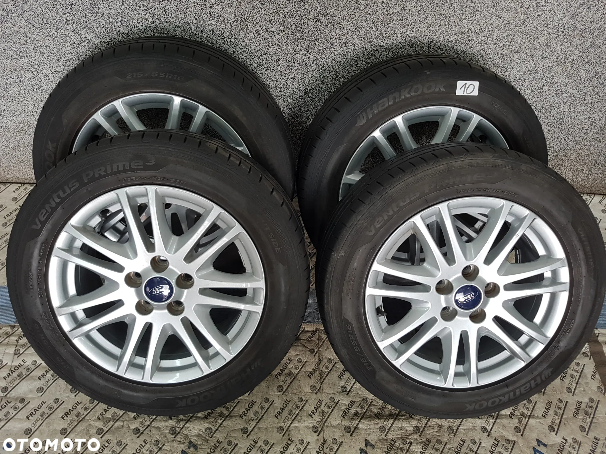 KOŁA LETNIE FORD C-MAX MONDEO FOCUS 5X108  215/55R16 - 20
