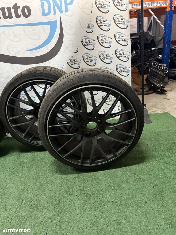 Jante originale AMG 245/35/19 Mercedes C class W205 C63 AMG cu anvelop - 2