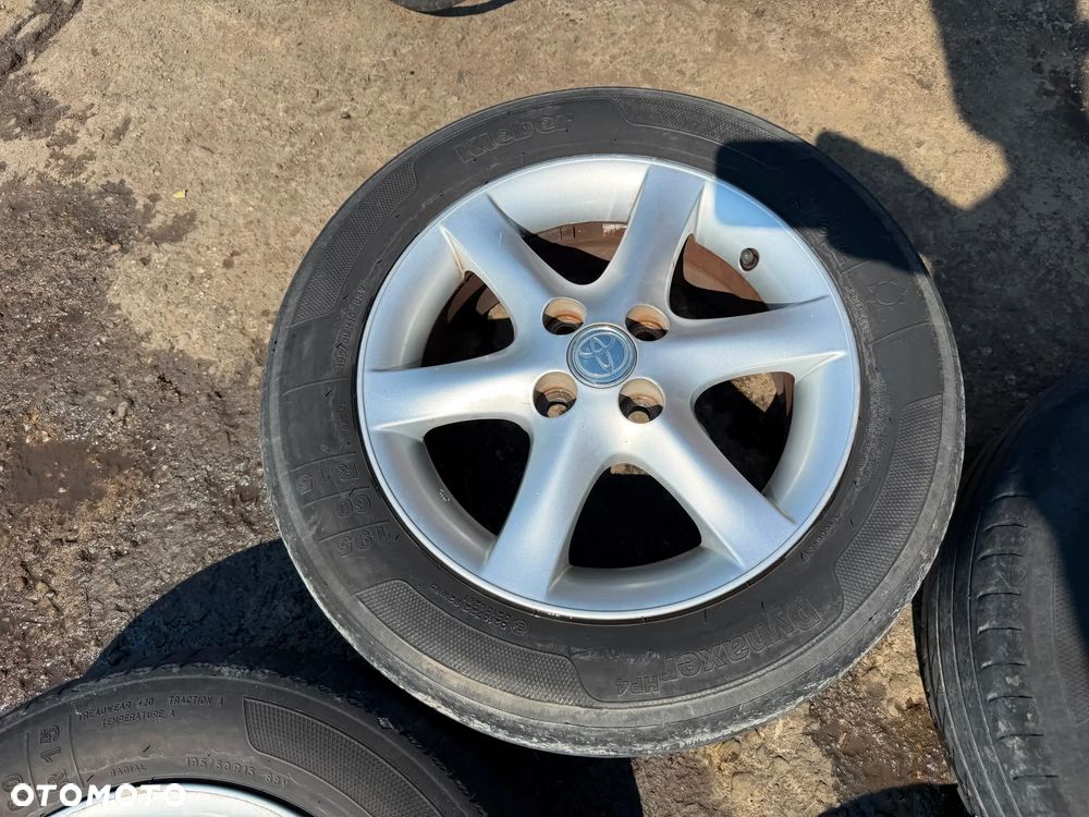 Felgi 15' koła Toyota Corolla E12 Yaris II 4x100 15x6J ET45 centr 54,1 - 4