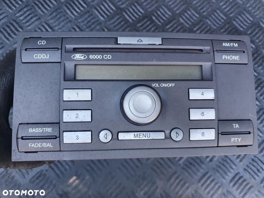RADIO RADIOODTWARZACZ CD FORD 4M5T-18C815-AD  FORD FOCUS MK2 - 1