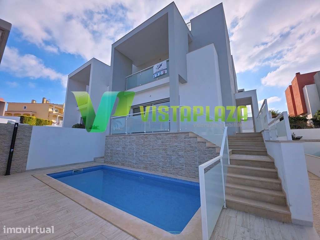 Moradia M3 Geminada com Piscina e garagem, Ferragudo - Algarve - Grande imagem: 5/49