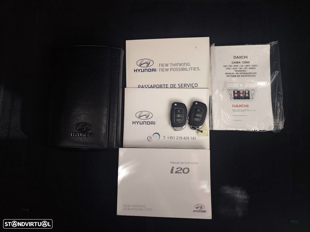 Hyundai i20 1.1 CRDi Blue Access+Bluetooth+Comandos no Volante - 24