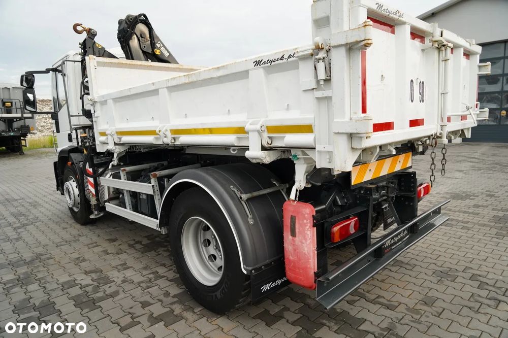 Iveco EUROCARGO 190EL32  / Wywrotka + HDS / HYDROBURTA / BORDMATIC / 3 STRONNY KIPPER - 3.5 M / EURO 6 - 16