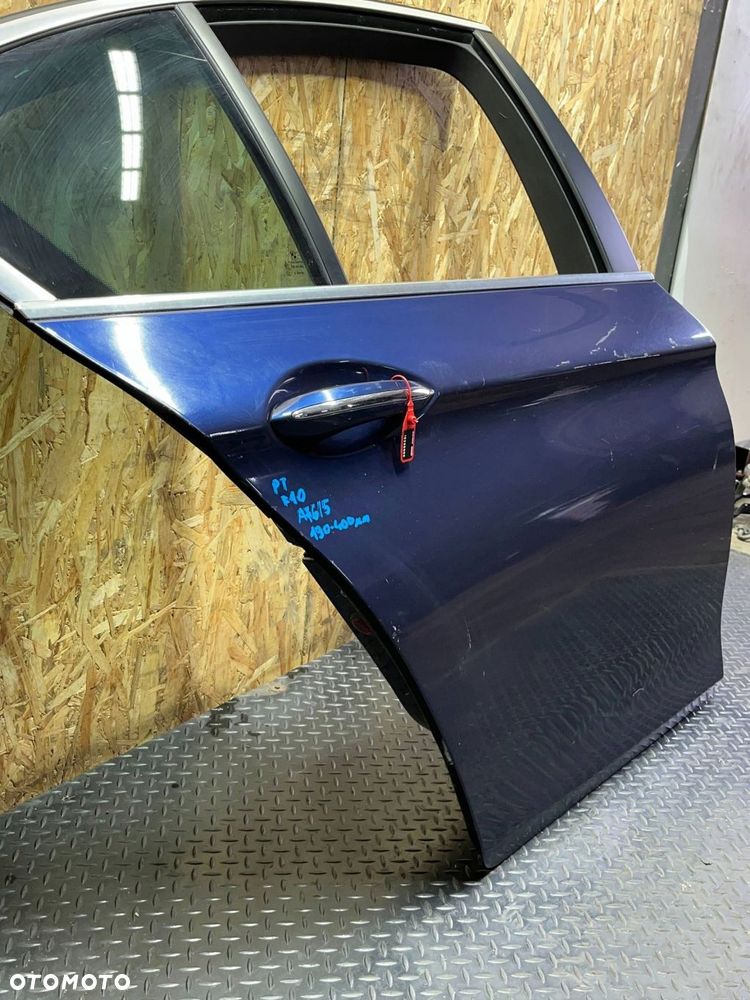 bmw 5 f10 f11 2014 tył strona prawa drzwi tylne a76/5 tiefseeblau - 14