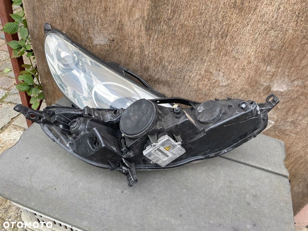 lampa peugeot 407 xenon lewa eu cała kompletna - 3