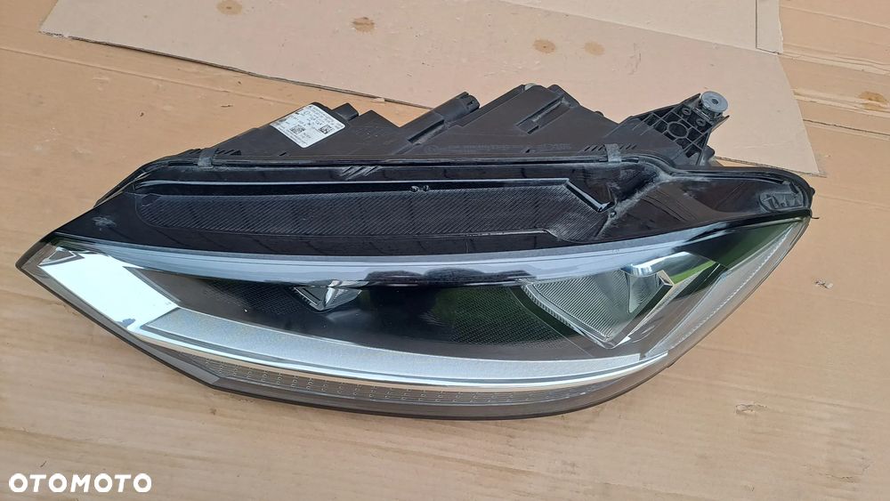 VW TOURAN II -15r LEWA LAMPA PRZÓD 5TB941005A ORYGINAŁ UŻYWANA ŁADNA - 4