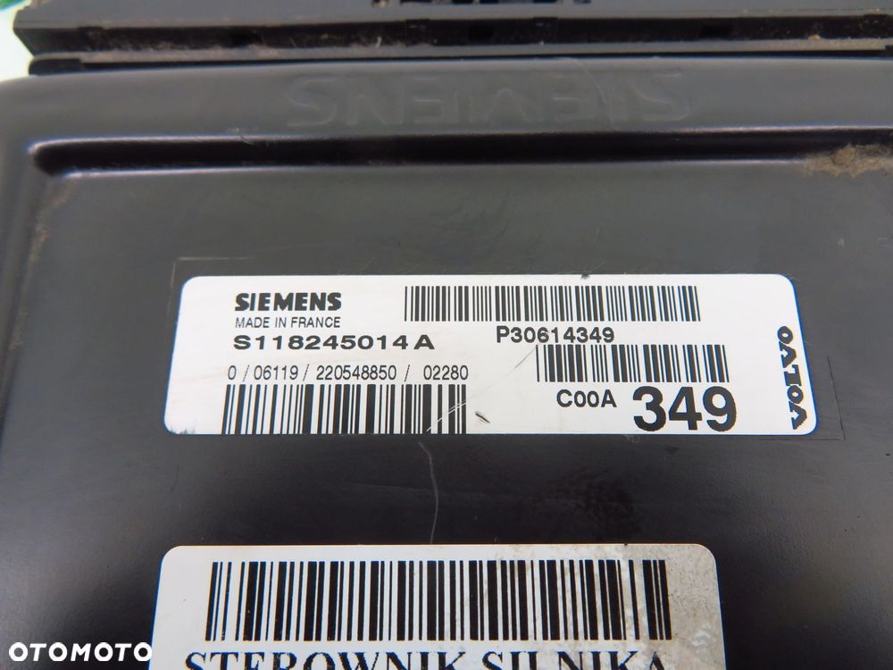 STEROWNIK VOLVO S40 I 1.8 S3 S118245014A P30614349 - 3