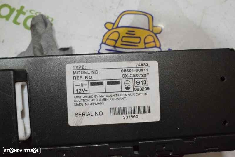 SISTEMA AUDIO / RADIO CD TOYOTA RAV 4 II 2002 -0860100911 - 4