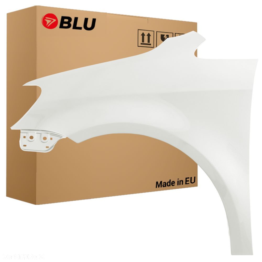 BLU Błotnik VW TOURAN 1T3 LB9A lewy biały 10-15 przód CandyWeiss - 1