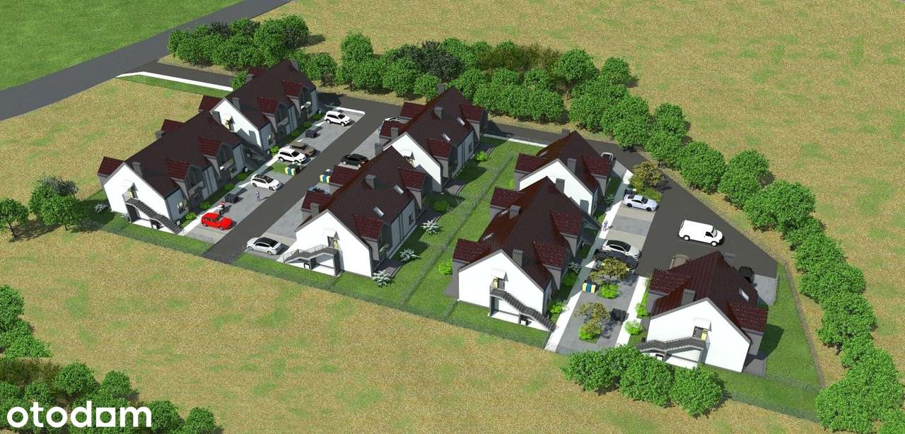 Nowe mieszkania 3-pok. w Prusicach