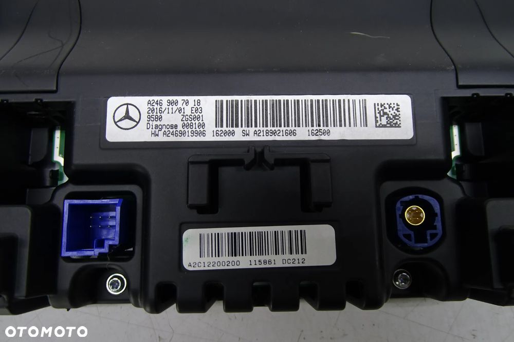 Mercedes CLA W117 Monitor ekran wyswietlacz 2469007018 - 5