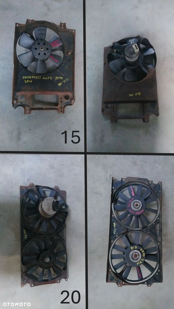 VW-001-399 WENTYLATOR CHŁODNICY VW AUDI SEAT SKODA - 3