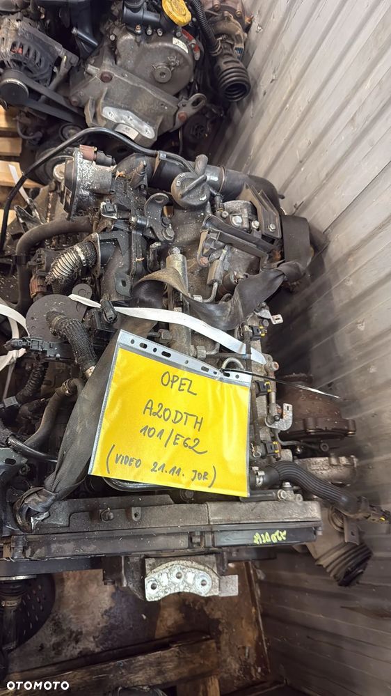 Opel A20DTH 2.0 diesel silnik kompletny z pełnym osprzętem gotowy do montażu VIDEO PRACY SILNIKA - WHATSAPP LUB LINK W OPISIE - 7