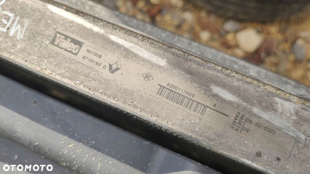 KR CHŁODNICE WENTYLATOR RENAULT MEGANE II 1.9 DCI - 4