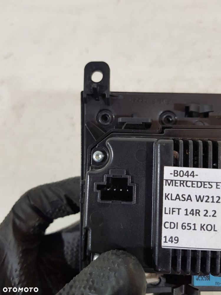 panel nawiewu klimatyzacji a2129004625 mercedes e-klasa w212 lift eu - 7