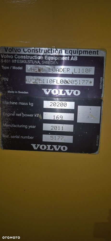 Volvo Ładowarka L 110 F ,KLIMATYZACJA .Możliwość Zamianyy - 9