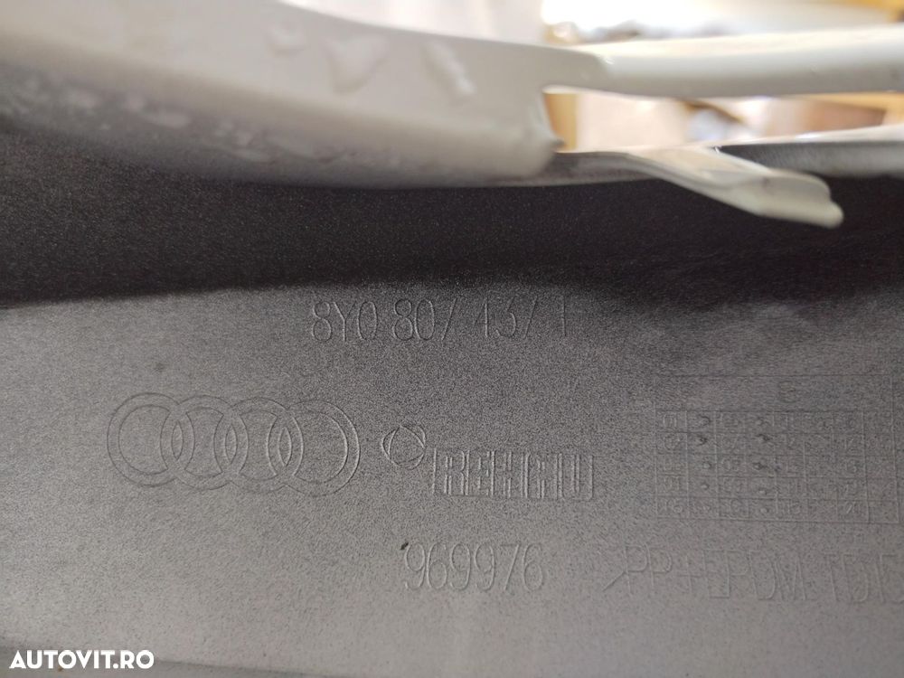 Bara fata Audi A3 S-Line, 2020, 2021, 2022, 2023, 2024, cod origine OE 8Y0807437F. 10604 - 12