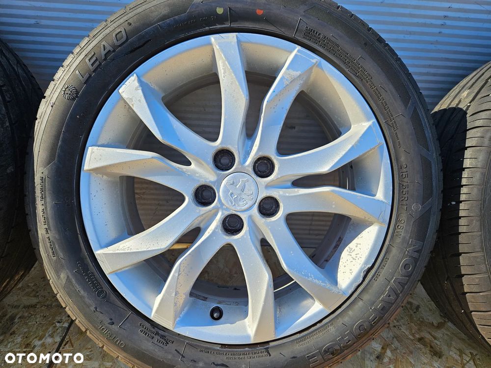 peugeot 508 koła felgi aluminiowe 17 9671401480 - 5