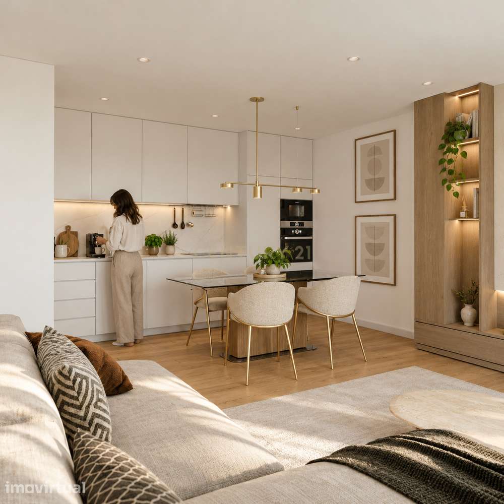 CEDÊNCIA DE POSIÇÃO - Apartamento T1 novo - Grande imagem: 4/6
