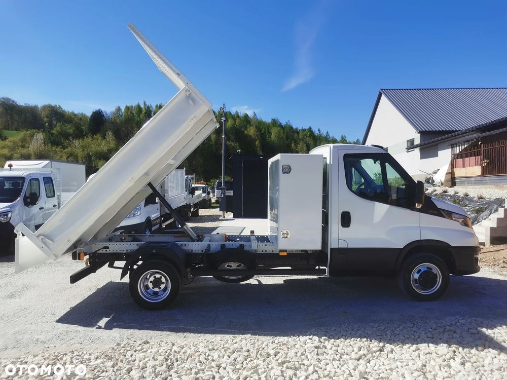 Iveco Daily 35-160 kiper Hak klima 3.0-160KM bliźniak 35C16 wywrotka - 4