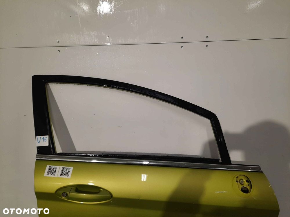 } DRZWI PRZÓD PRZEDNIE PRAWE FORD FIESTA MK.7 7 VII 59 ZIELONA LIMONKA 5D 5 DRZWI HB - 6