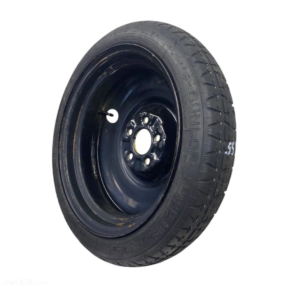 KOŁO DOJAZDOWE DUNLOP SPACE MISER 125/70R16 5X112 GOLF LEON OCTAVIA - 11
