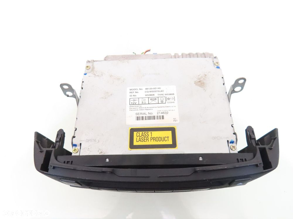 RADIO TOYOTA YARIS I 861200D140 - 5