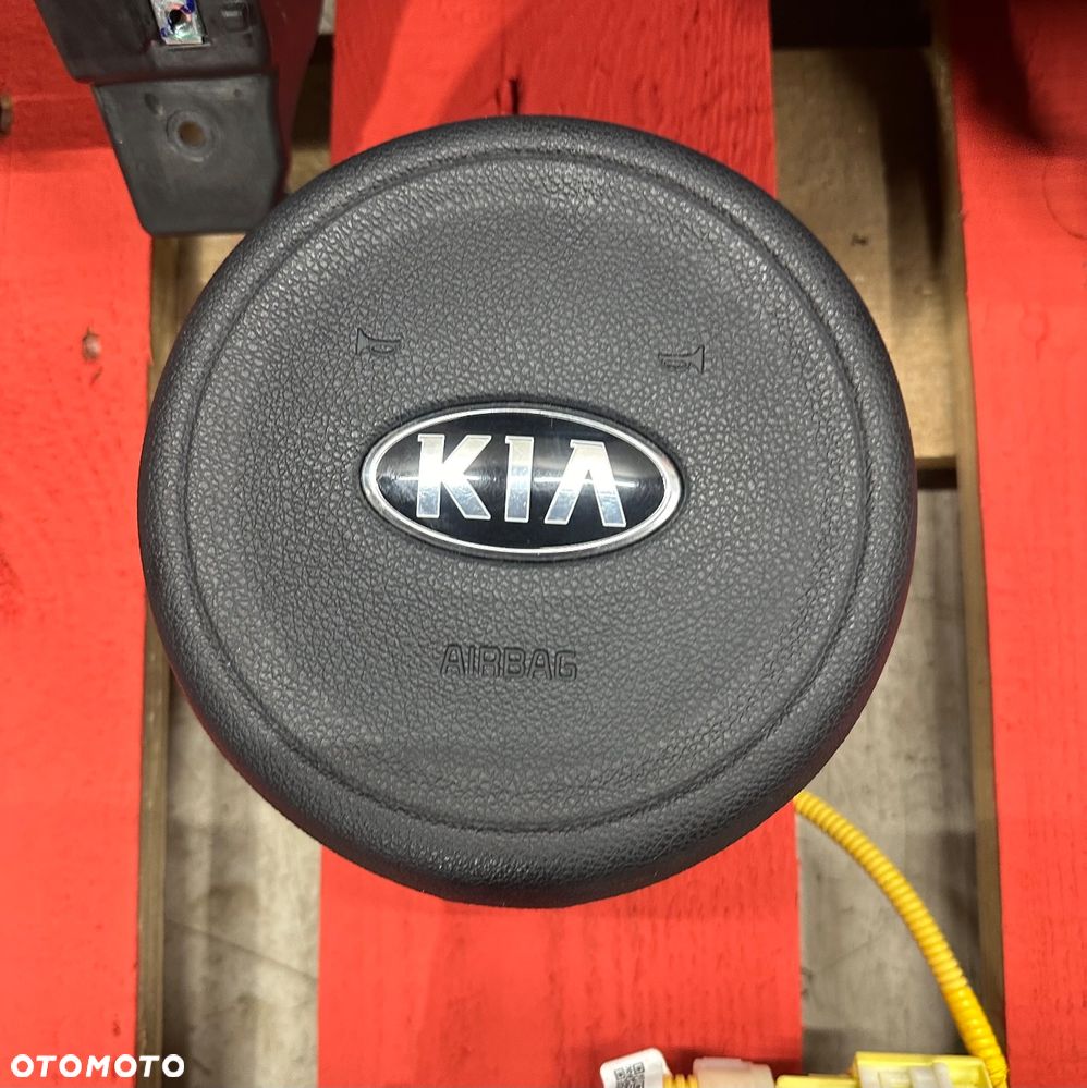 KIA OPTIMA IV DESKA ROZDZIELCZA konsola kokpit pulpit poduszki airbag pasy KOMPLET ORYGINALNY - 4