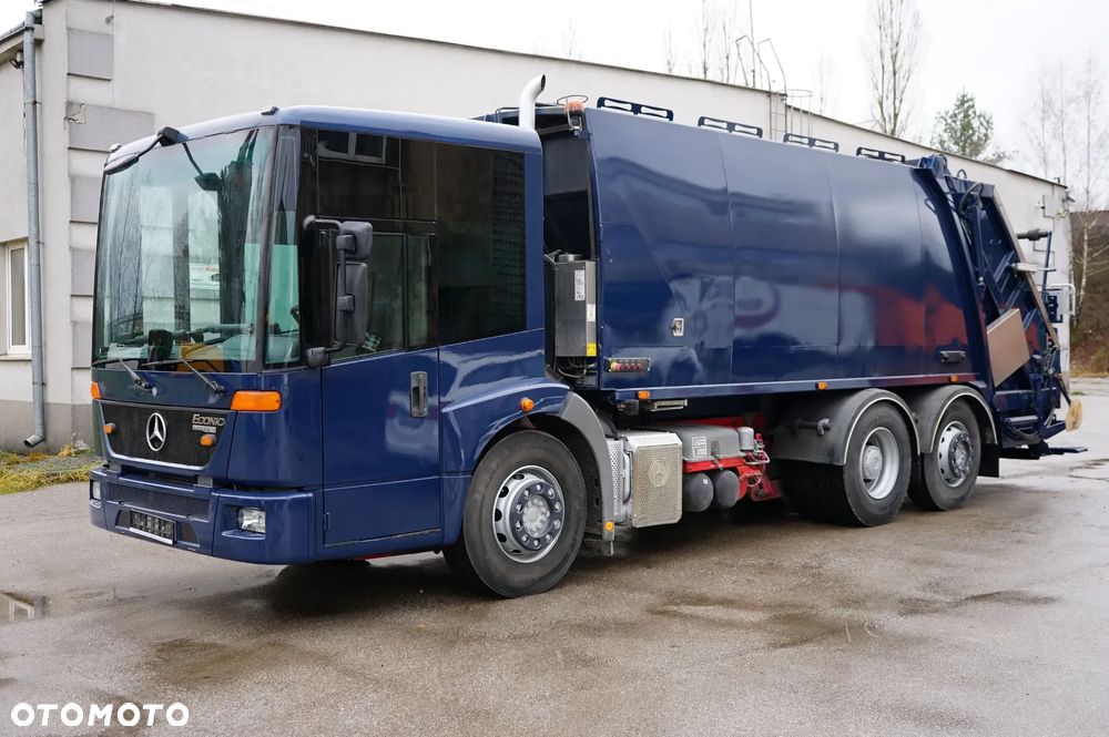 Mercedes-Benz Econic śmieciarka trzyosiowa NTM 21m3 EURO 5