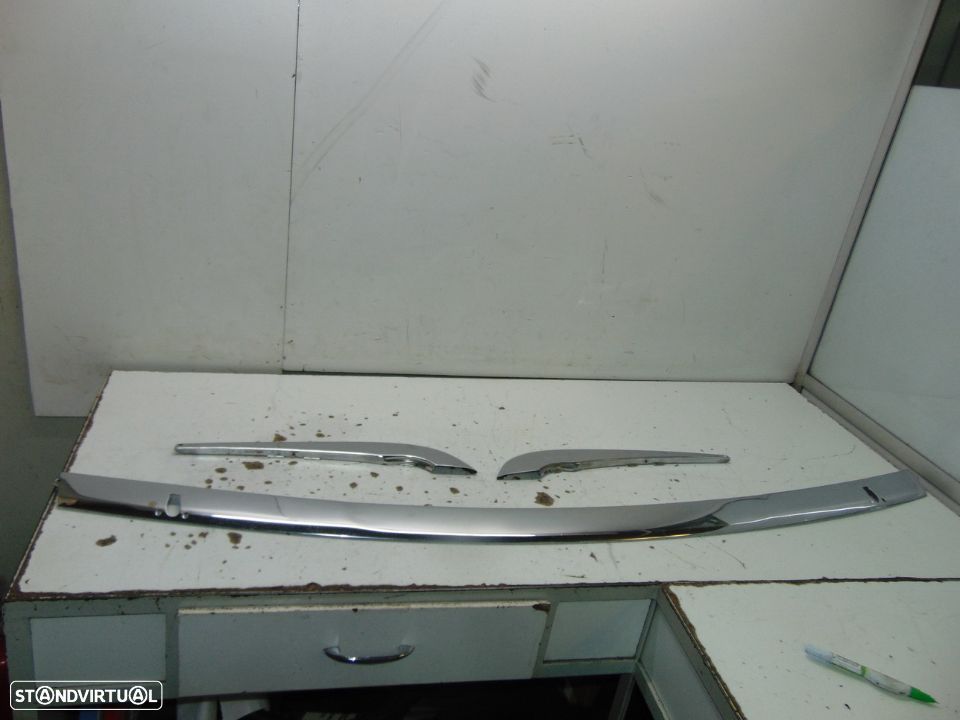 Jaguar xjr6 anos 90 frisos cromados do pára-choques - 1