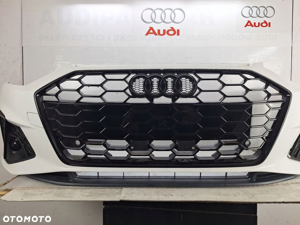 ZDERZAK AUDI A4 S-LINE 8W 8W0 B9 2020-2024 LIFT PO LIFTINGU LIFCIE BLACK OE - 2