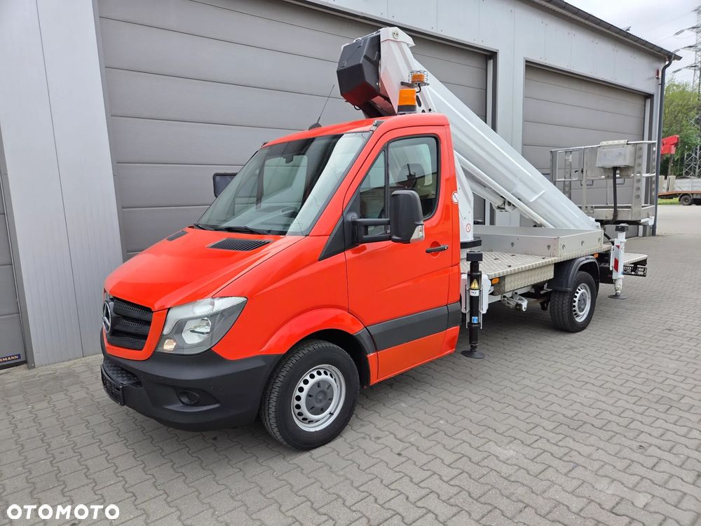 Mercedes-Benz Sprinter 313CDI - 27 m - Ruthmann TB 270.2 Podnośnik koszowy Zwyżka Wumag Palfinger GSR Multitel