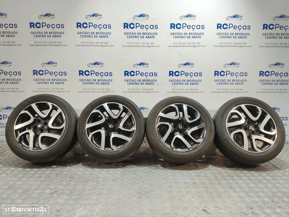 Conjunto de jantes 17 Renault Captur Mk1 6,5J ET40 4x100 Original - 1