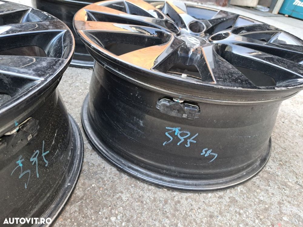 Set jante Hyundai R18 _ 5x114.3 cu senzori presiune ! - 6