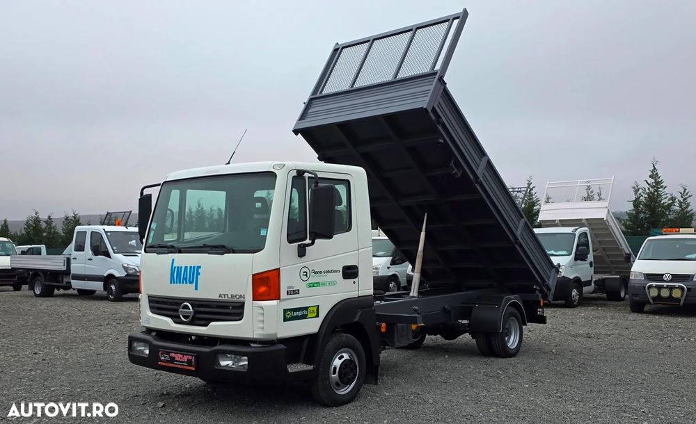 Nissan ATLEON 35TK35, EEV, 3.0 TDI, 150cp, 178.123 km,       EURO 5, basculabil 3 parti , 4.2m,  3.5 t, cat. B, 02/2013  , factura , SEAP, finantare PJ, rate PF - 1