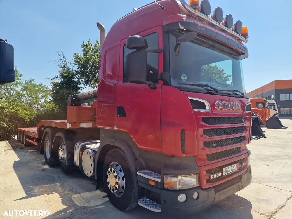 Scania V8 cu 500CP, 2011, 599.690km, 6x2 cu axa liftabila si viratoare, Cutie viteze automata, Anvelope 315/80R22,5 90% bune, Kit basculare, rezervor 600l, goarne, proiectoare, Carte identitate, rulat in Germania, PROMOTIE 28.900 EUR+Tva - 6