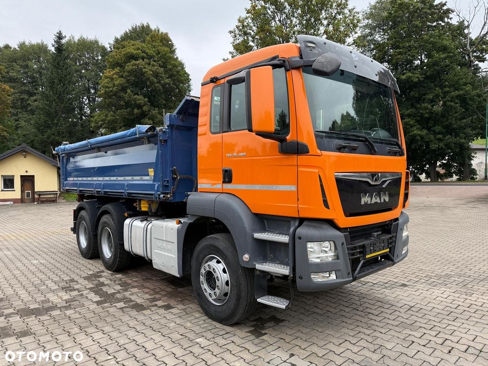 MAN 26.460 TGS wywrotka 3-str., 6x4, MEILLER, BORDMATIC, 232 t.km.! - 2