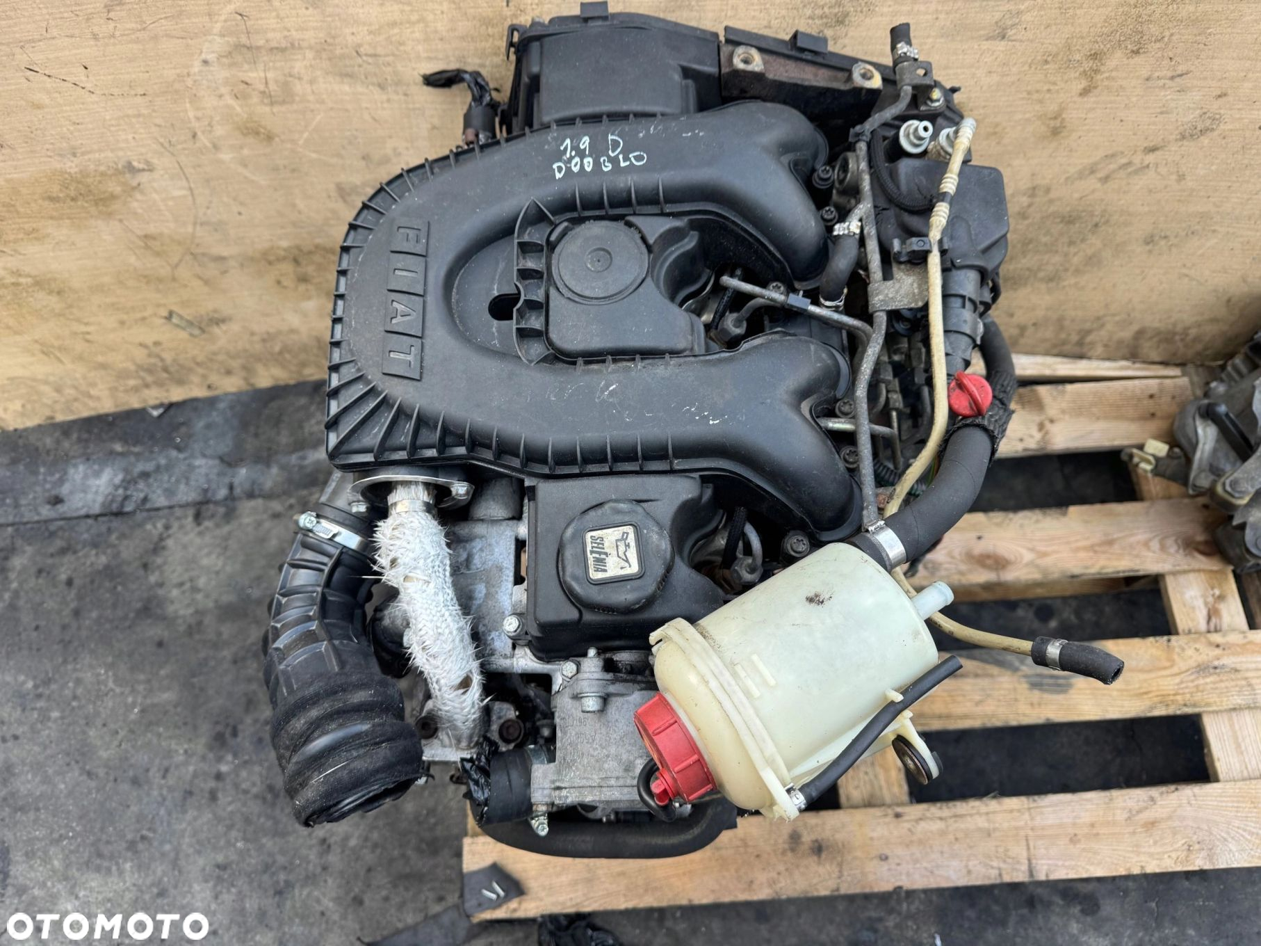 SILNIK KOMPLETNY 1.9 D FIAT DOBLO 2004r 223A6000 PALIO STRADA SPRAWDZONY - 6