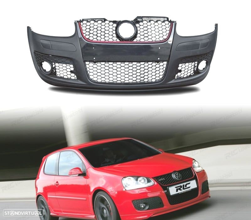KIT CARROÇARIA VOLKSWAGEN VW GOLF V 5 LOOK GTI + FARÓIS DE NEVOEIRO - 5