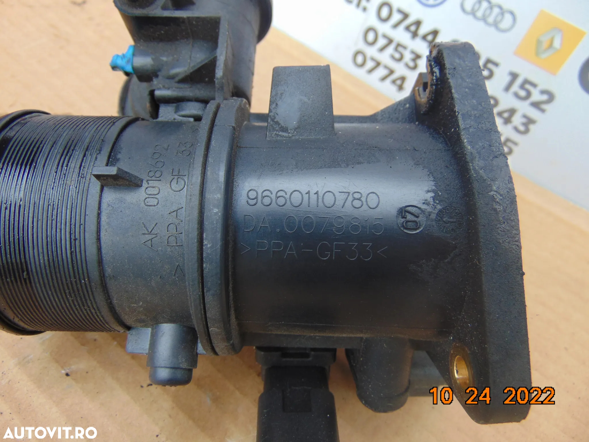 Clapeta acceleratie Citroen c5 2.0 euro 5 peugeot 508 2.0hdi c4 picasso 407 - 2