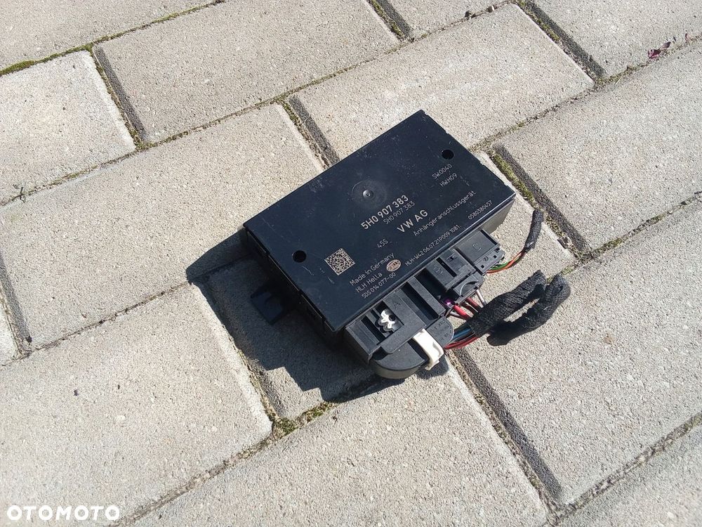 EU MODUŁ STEROWNIK HAKA VW CADDY IV V 20- GOLF INNE 5H0907383 - 1