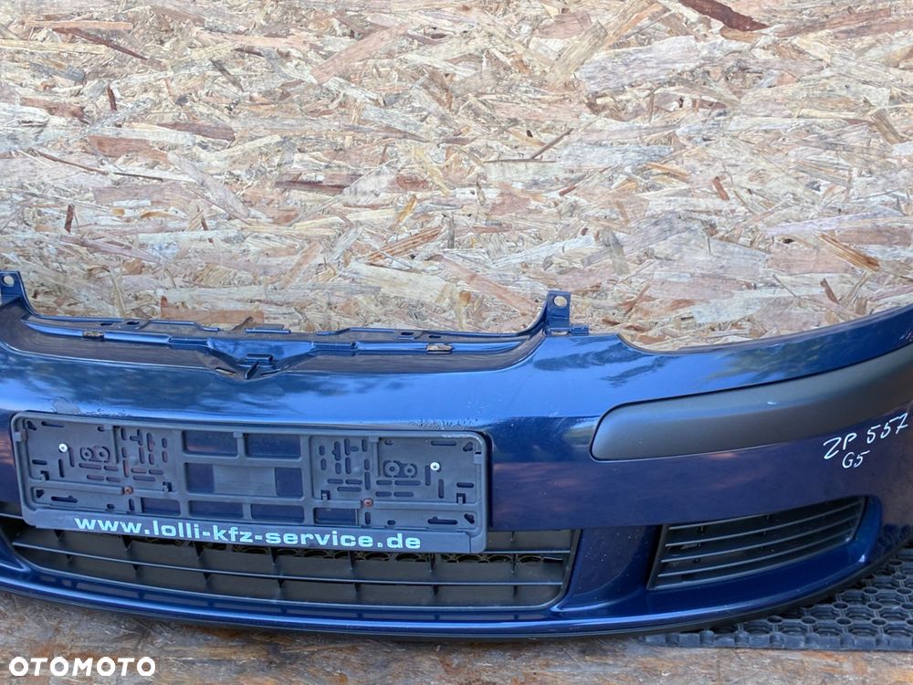 VW GOLF V 5 ZDERZAK PRZÓD  PRZEDNI  KOMPLET - 4