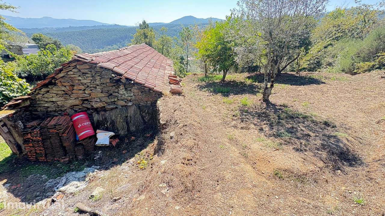 Stone house to renovate with 1100m² land in peaceful village, North PT - Grande imagem: 3/6